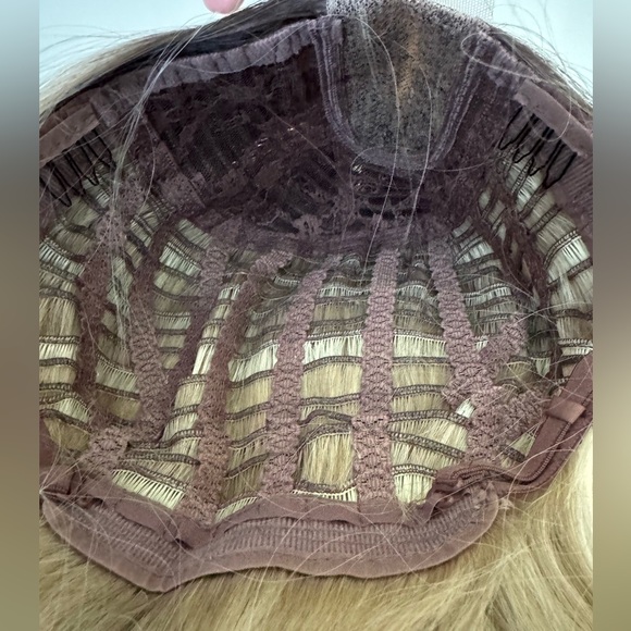 AISI QUEENS Long Straight Blonde Ombre Synthetic Wig 24” Heat Resistant - Picture 9 of 9